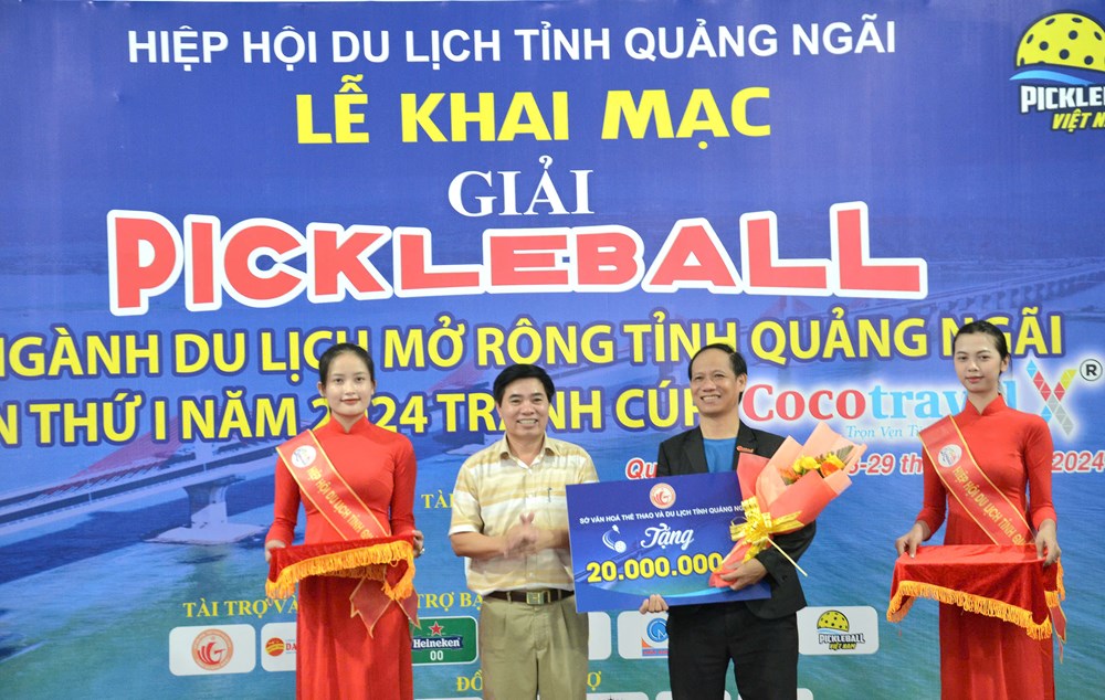 Khai mạc Giải Pickleball ngành Du lịch mở rộng lần thứ I - ảnh 2