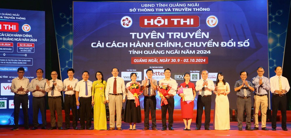 Bình Sơn đoạt giải Nhất Hội thi tuyên truyền cải cách hành chính, chuyển đổi số  - ảnh 5