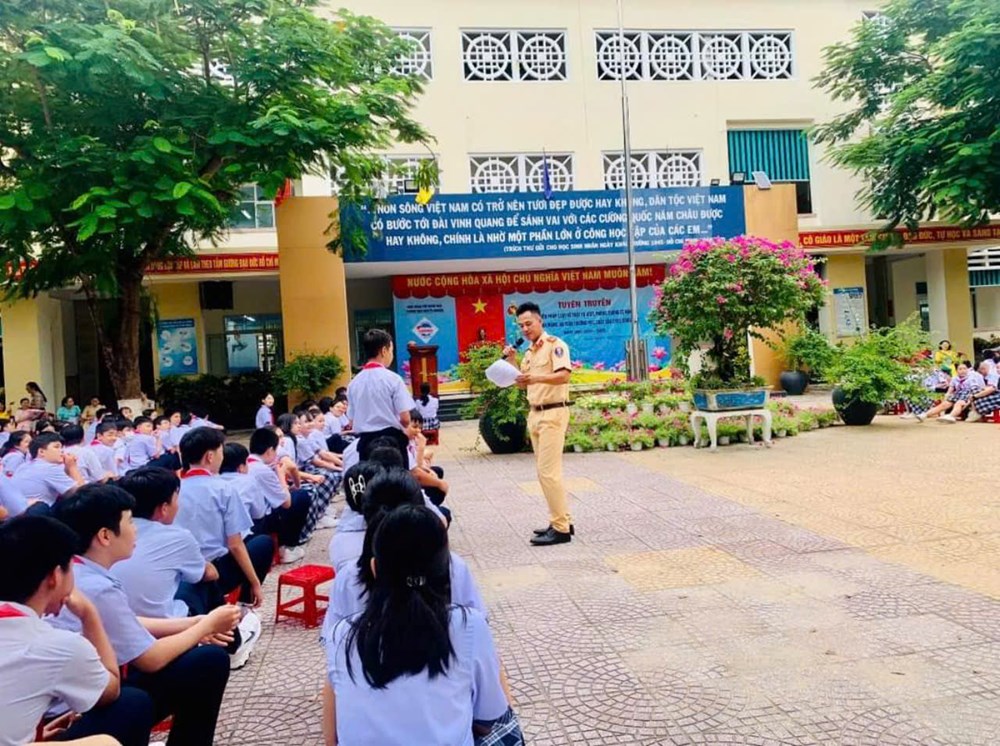 Chấn chỉnh tình trạng học sinh vi phạm an toàn giao thông - ảnh 3