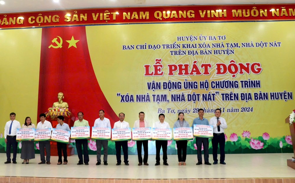 Quảng Ngãi chung tay xóa nhà tạm, nhà dột nát - ảnh 4