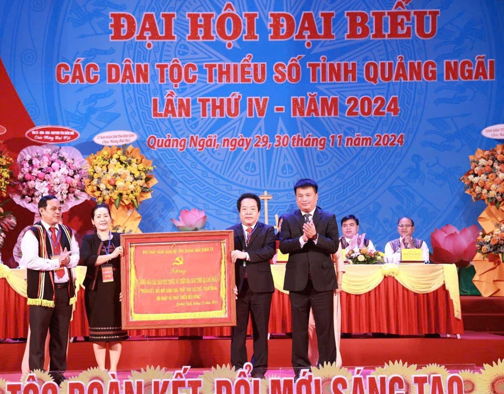 Đại hội đại biểu các dân tộc thiểu số tỉnh Quảng Ngãi lần thứ IV, năm 2024 - ảnh 1