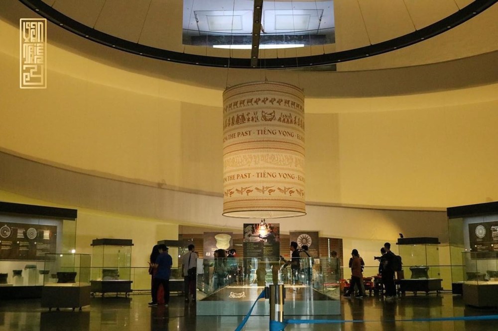  Chiêm ngưỡng Bảo vật quốc gia Trống đồng Cổ Loa tại Bảo tàng Hà Nội - ảnh 1