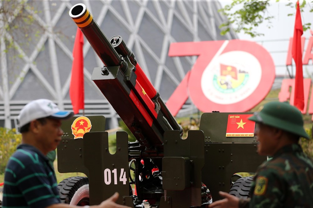 Dàn pháo lễ kỷ niệm 70 năm Chiến thắng Điện Biên Phủ đã sẵn sàng - ảnh 7