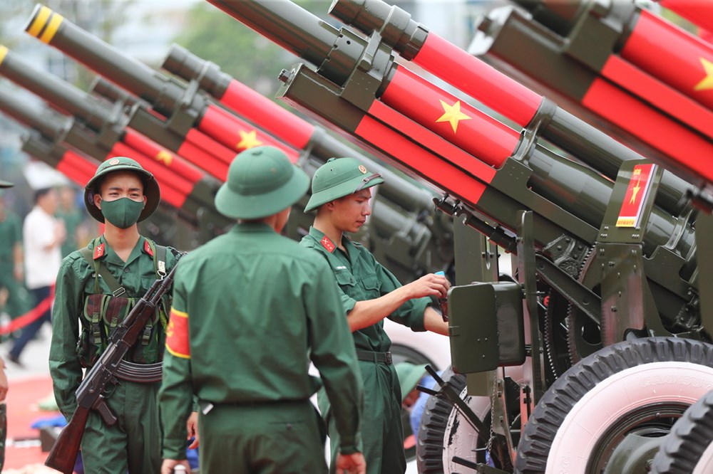 Dàn pháo lễ kỷ niệm 70 năm Chiến thắng Điện Biên Phủ đã sẵn sàng - ảnh 4
