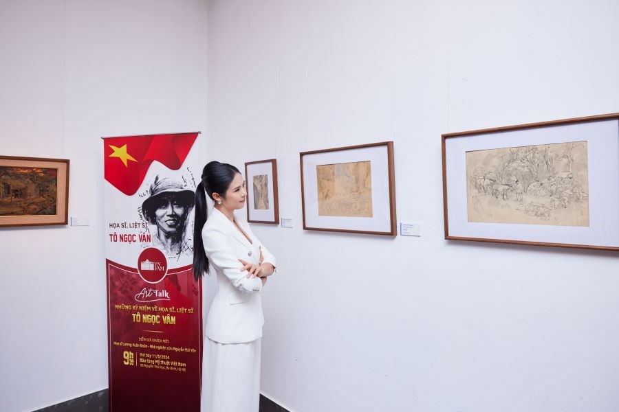 Hoa hậu Ngọc Hân làm cố vấn chiến lược truyền thông của Bảo tàng Mỹ thuật Việt Nam - ảnh 2