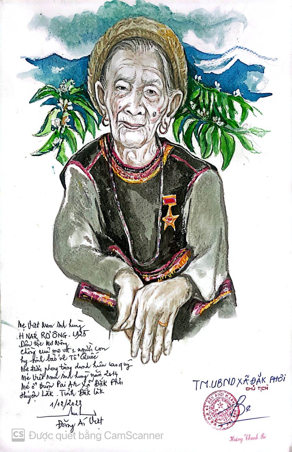  Nữ họa sĩ 76 tuổi đi dọc đất nước vẽ Mẹ Việt Nam anh hùng - ảnh 10