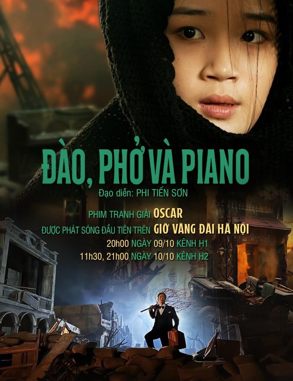 “Đào, Phở và Piano” lên sóng truyền hình kỷ niệm 70 năm Giải phóng Thủ đô  - ảnh 1