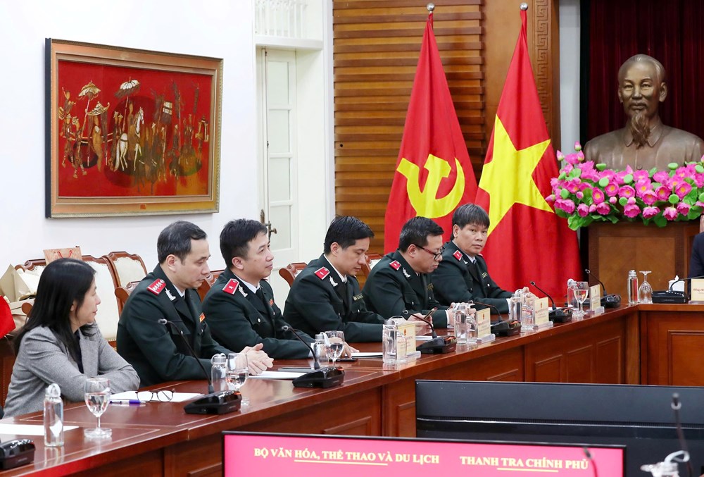 Trao tặng Kỷ niệm chương vì Sự nghiệp Thanh tra đối với Bộ trưởng Nguyễn Văn Hùng, Thứ trưởng Trịnh Thị Thủy - ảnh 9