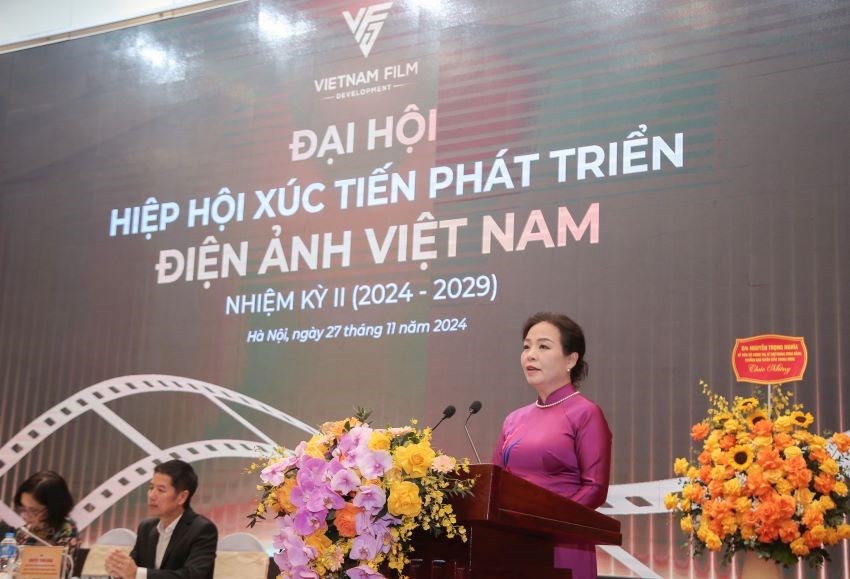 TS. Ngô Phương Lan tái đắc cử Chủ tịch Hiệp hội Xúc tiến phát triển Điện ảnh Việt Nam - ảnh 6