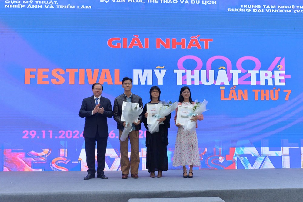 Festival Mỹ thuật trẻ lần thứ 7 năm 2024 trao 29 Giải thưởng  - ảnh 3