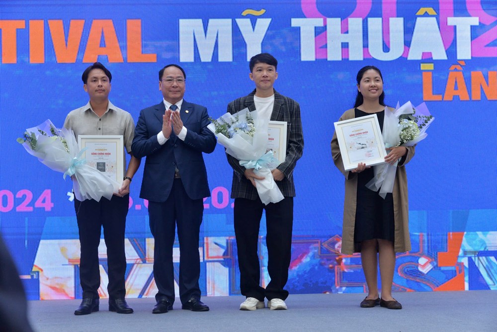 Festival Mỹ thuật trẻ lần thứ 7 năm 2024 trao 29 Giải thưởng  - ảnh 4