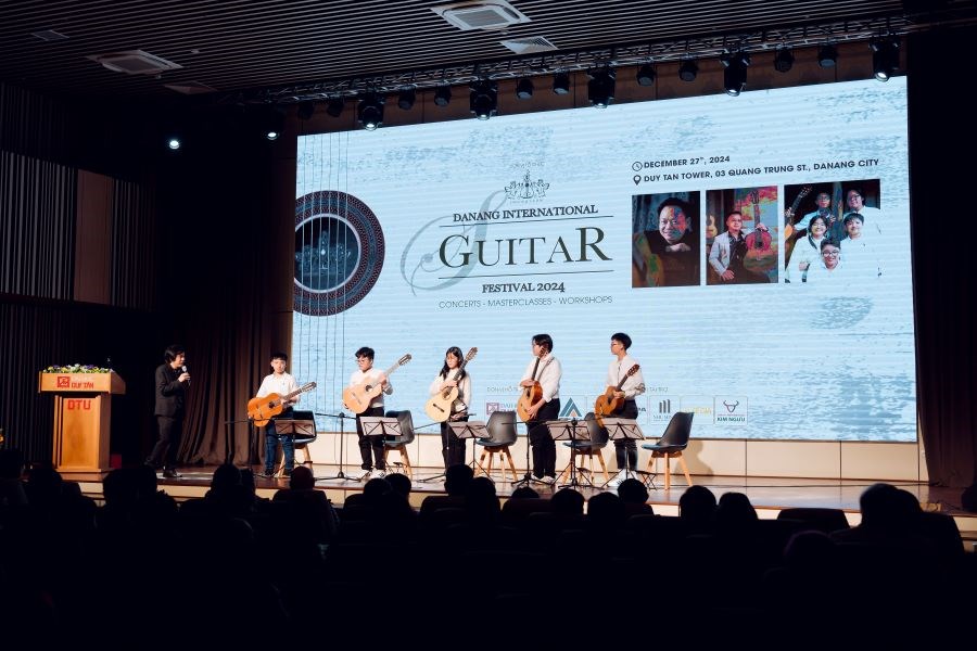  Lần đầu tổ chức, Festival Guitar Quốc tế Đà Nẵng chiếm trọn tình cảm khán giả - ảnh 1