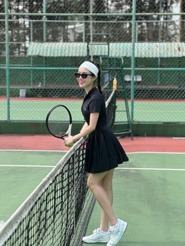 Mỹ nhân Việt nổi bật với thời trang Pickleball - ảnh 4