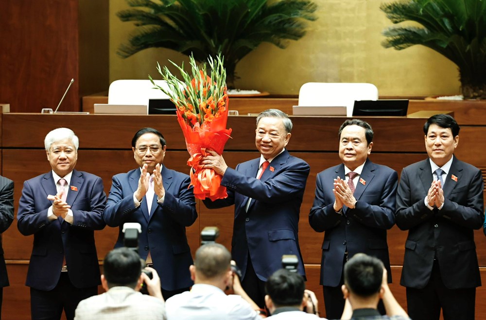Bộ trưởng Bộ Công an Tô Lâm được bầu làm Chủ tịch nước - ảnh 2