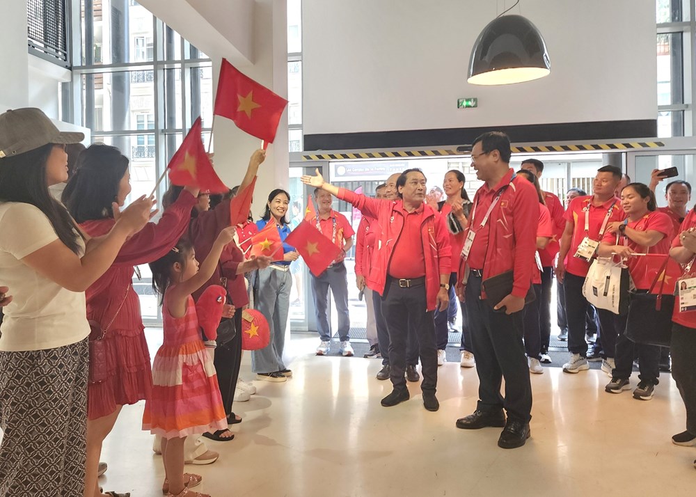 Trung tâm Văn hoá Việt Nam tại Pháp tiếp “lửa” cho các VĐV dự Olympic Paris - ảnh 5