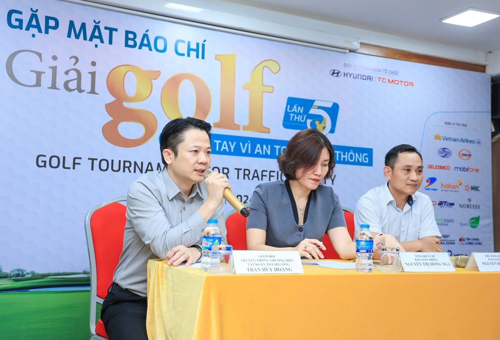 Nhiều hoạt động thiện nguyện tại Giải Golf chung tay vì ATGT   - ảnh 2