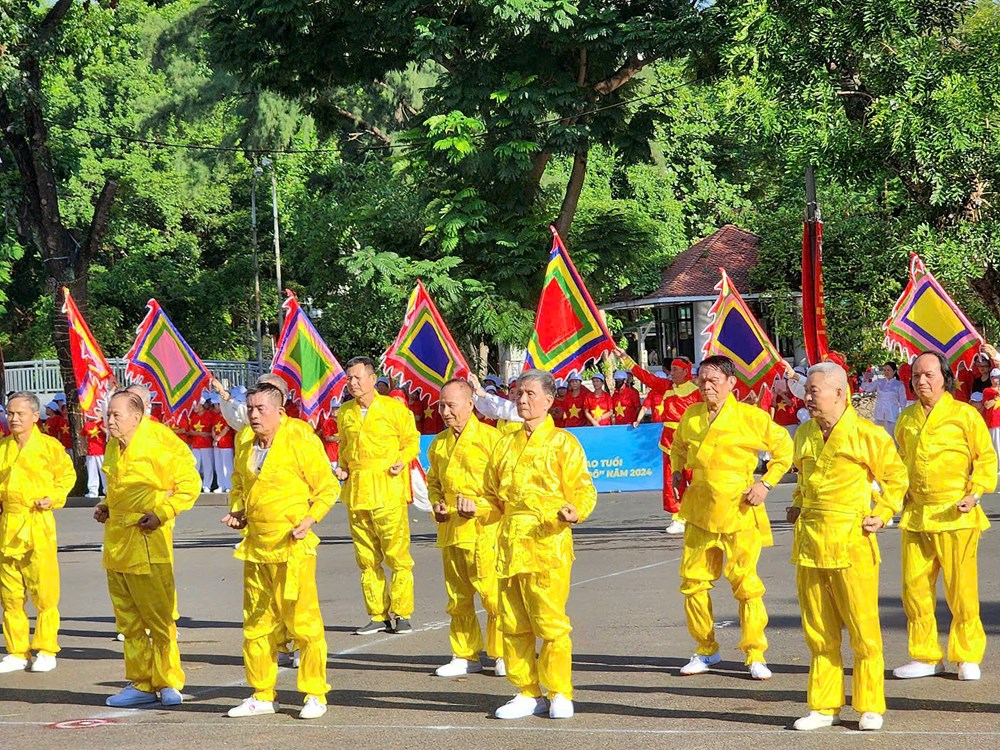 Hà Nội: 3.000 người biểu diễn tại Ngày hội Văn hoá Thể thao người cao tuổi - ảnh 4