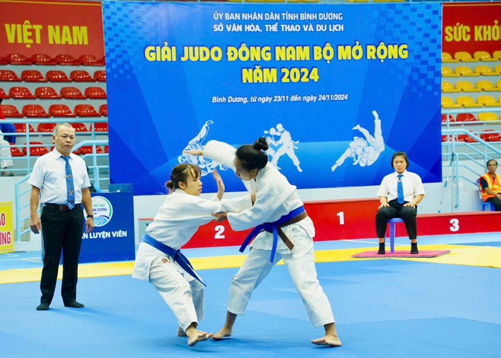 Khai mạc Giải Judo Đông Nam Bộ mở rộng năm 2024 - ảnh 4