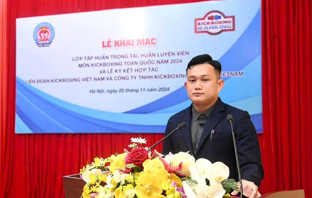 Liên đoàn Kickboxing Việt Nam hợp tác với Công ty TNHH Kickboxing Ranking Vietnam - ảnh 3