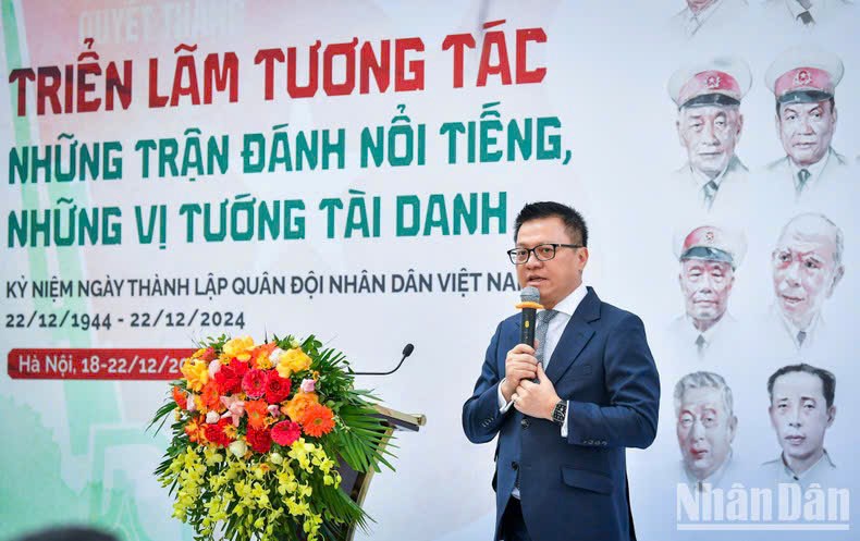 Khai mạc Triển lãm tương tác “Những trận đánh nổi tiếng, những vị tướng tài danh” - ảnh 1