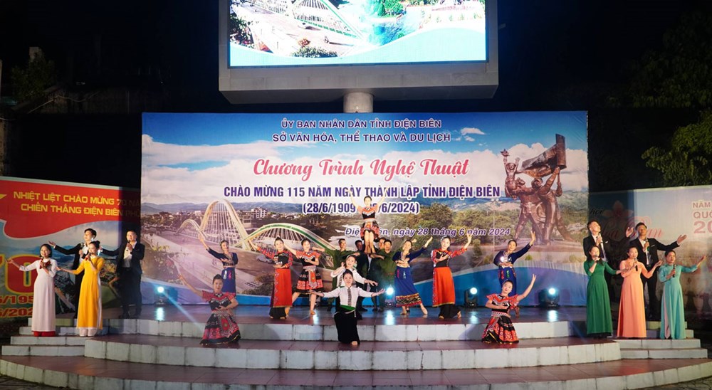 Đặc sắc chương trình nghệ thuật chào mừng 115 năm thành lập tỉnh Điện Biên  - ảnh 1