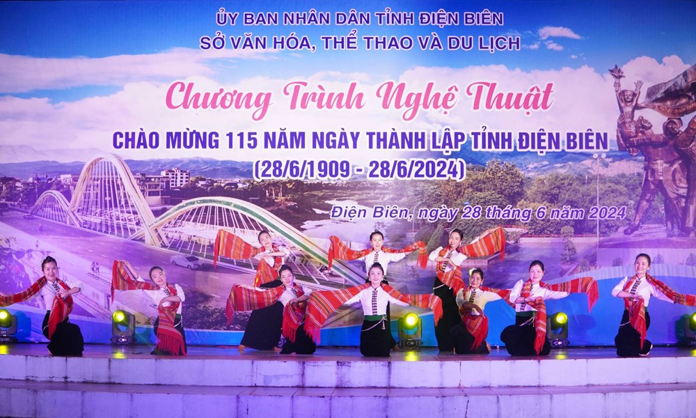 Đặc sắc chương trình nghệ thuật chào mừng 115 năm thành lập tỉnh Điện Biên  - ảnh 3