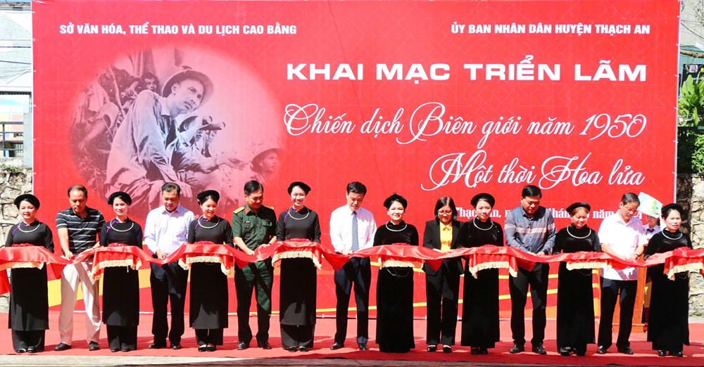 Triển lãm ảnh “Chiến dịch Biên giới năm 1950 - Một thời hoa lửa” - ảnh 1