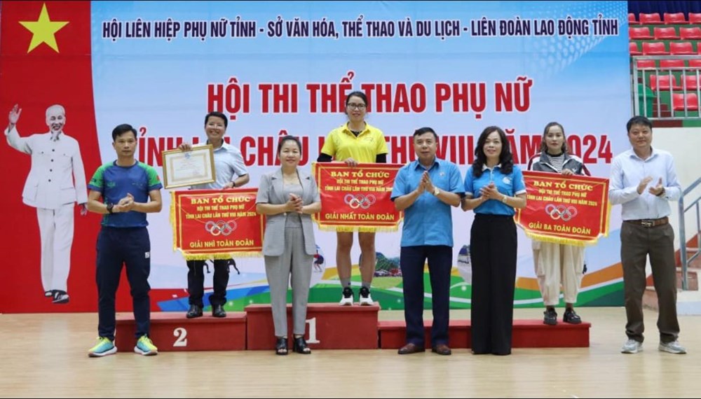 Hội thi thể thao phụ nữ Lai Châu lần thứ VIII năm 2024 - ảnh 1