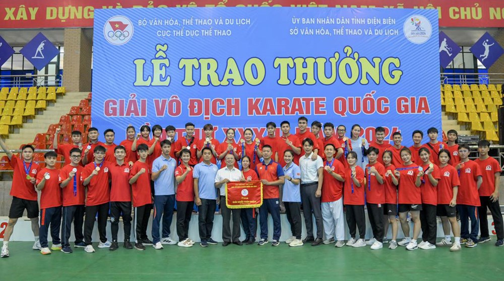 Bế mạc Giải vô địch Karate quốc gia lần thứ XXXIII năm 2024 - ảnh 1