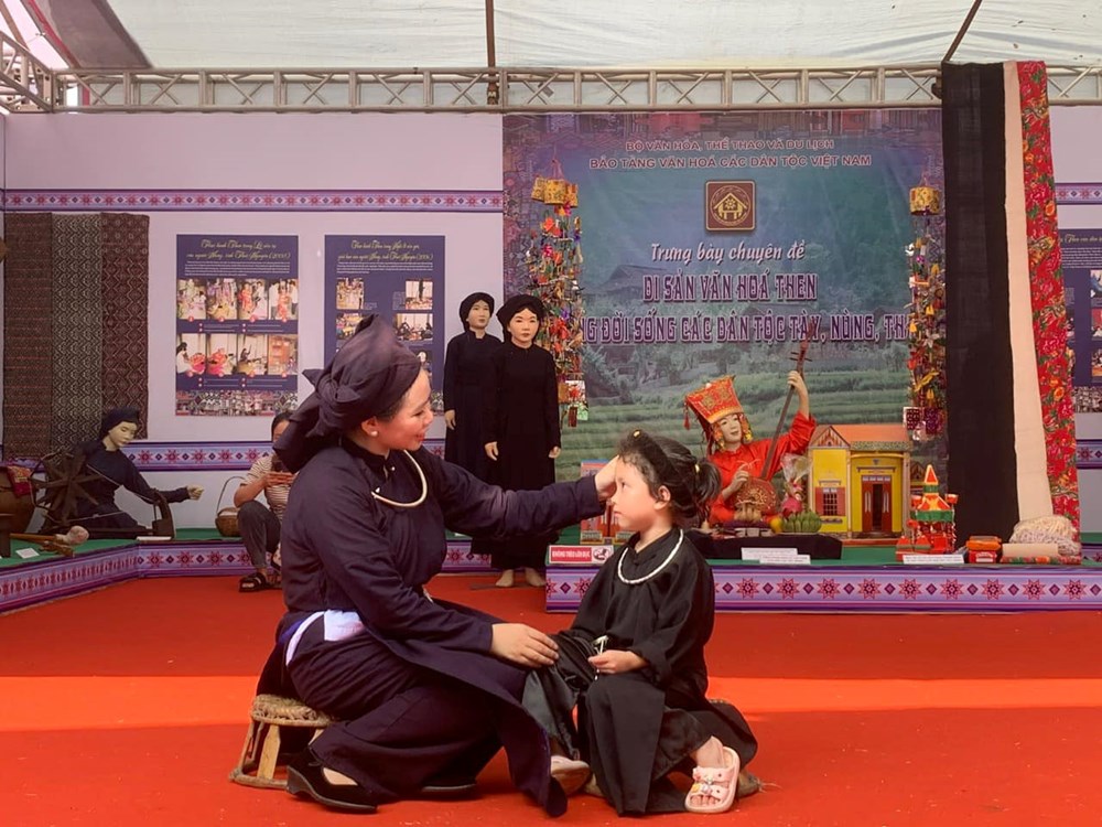 Triển lãm di sản văn hoá Then trong đời sống các dân tộc Tày, Nùng, Thái - ảnh 6