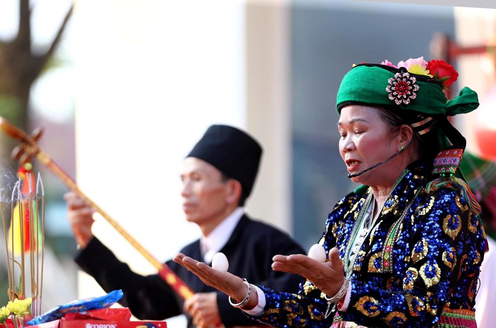 Những hình ảnh ấn tượng tại Liên hoan nghệ thuật hát Then, đàn Tính các dân tộc Tày, Nùng, Thái - ảnh 21