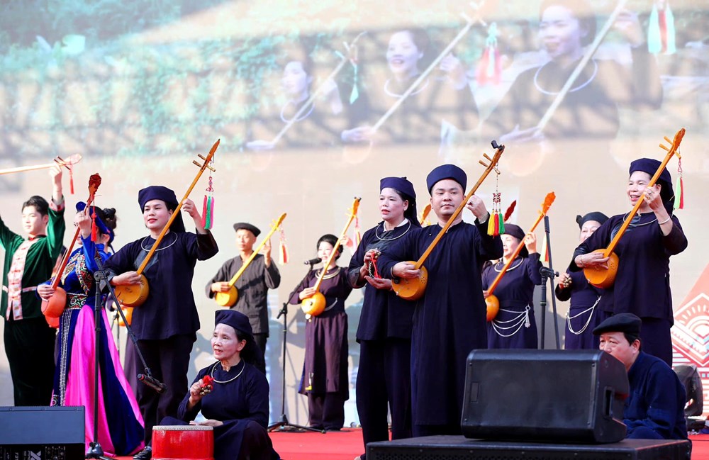 Những hình ảnh ấn tượng tại Liên hoan nghệ thuật hát Then, đàn Tính các dân tộc Tày, Nùng, Thái - ảnh 22