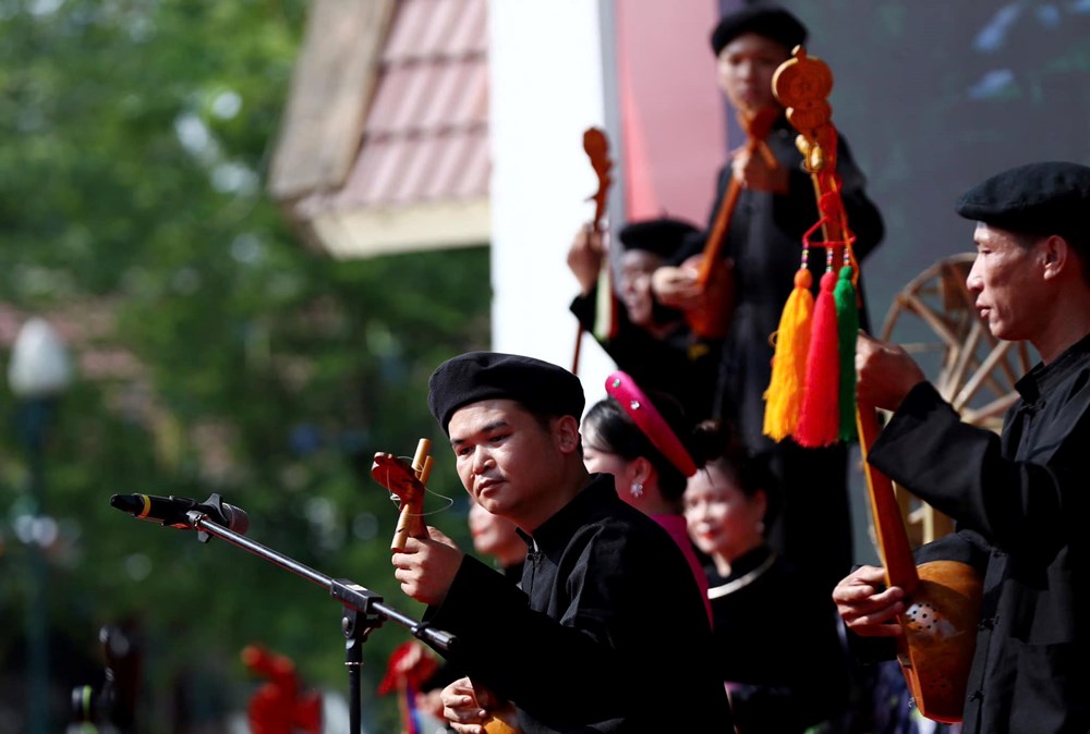 Những hình ảnh ấn tượng tại Liên hoan nghệ thuật hát Then, đàn Tính các dân tộc Tày, Nùng, Thái - ảnh 7