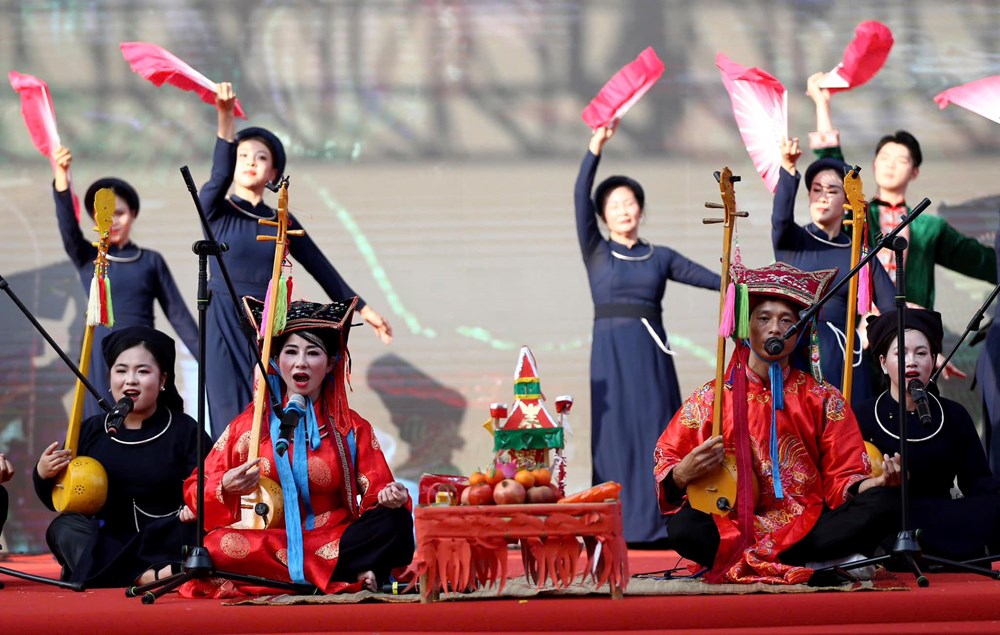 Những hình ảnh ấn tượng tại Liên hoan nghệ thuật hát Then, đàn Tính các dân tộc Tày, Nùng, Thái - ảnh 24