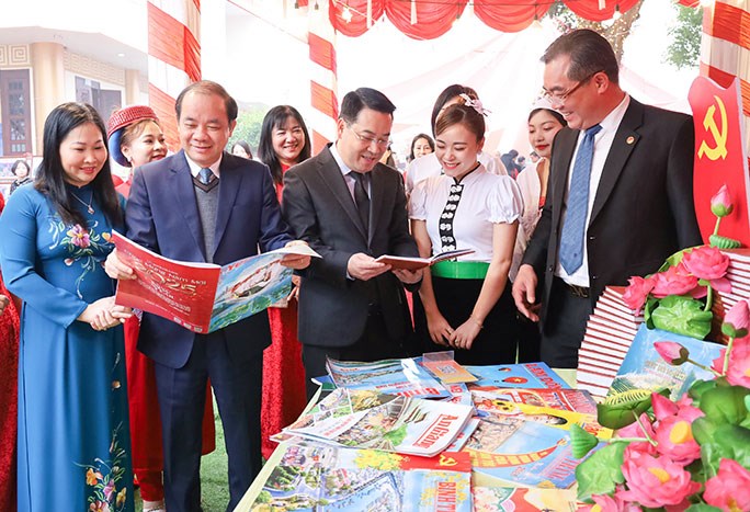 Yên Bái khai mạc Hội Báo Xuân mừng Đảng, mừng Xuân Ất Tỵ 2025 - ảnh 3