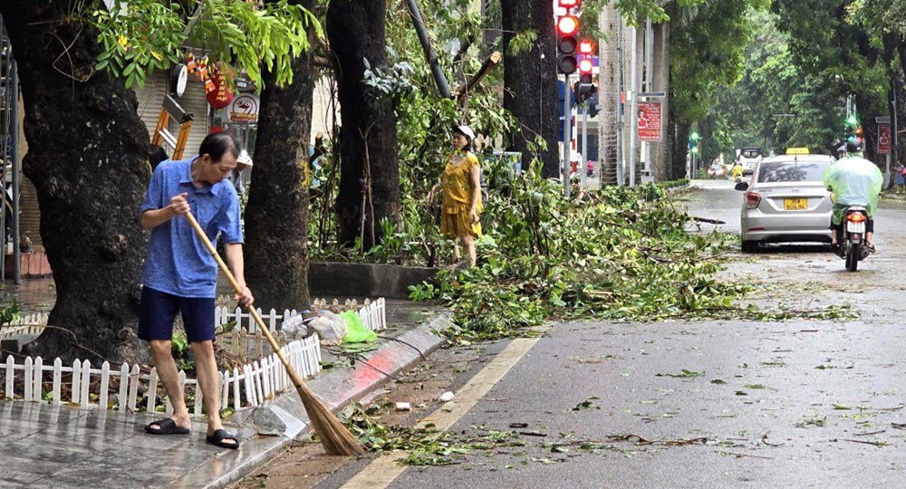 Khẩn trương khắc phục hậu quả bão số 3 - ảnh 13