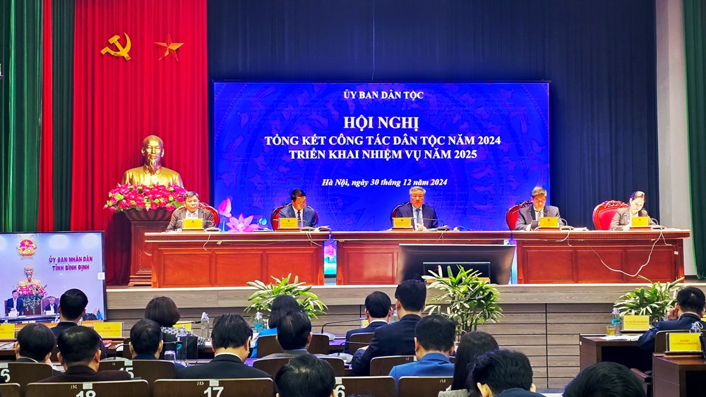 Ủy ban Dân tộc tổng kết công tác dân tộc năm 2024 và triển khai nhiệm vụ năm 2025 - ảnh 2