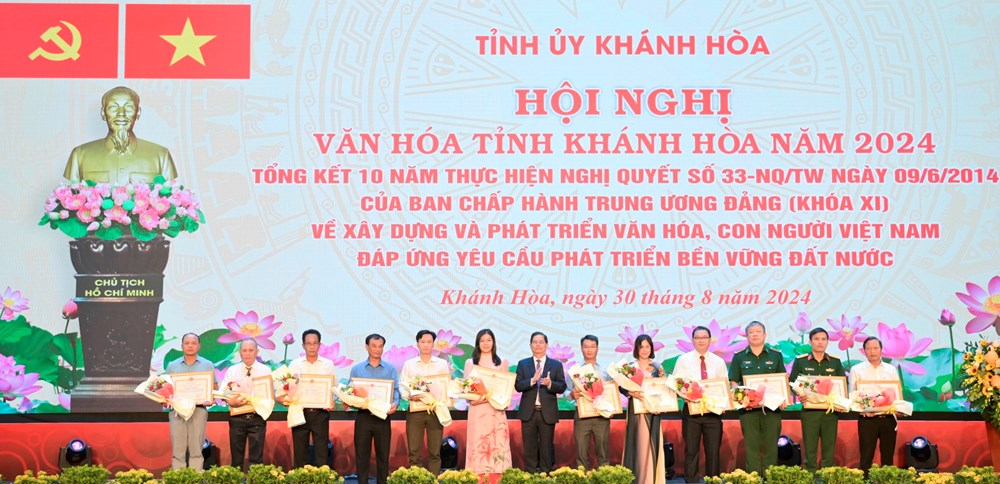 Hội nghị Văn hóa tỉnh Khánh Hòa năm 2024 - ảnh 5