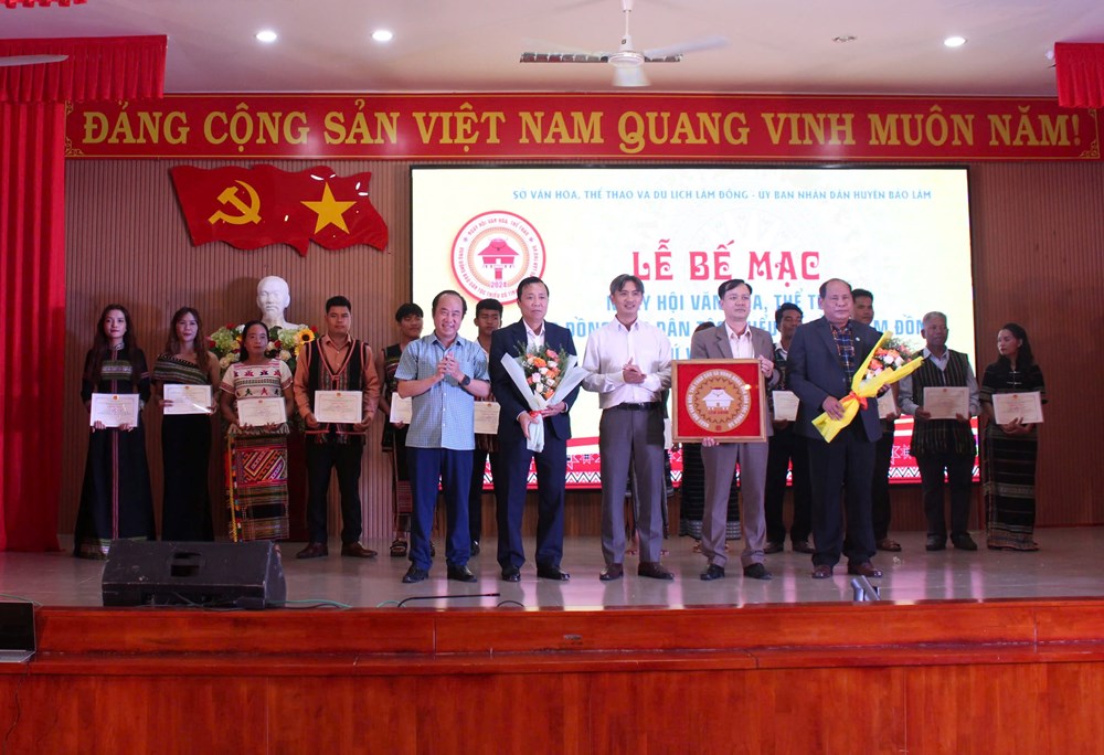 Lâm Đồng: Bế mạc Ngày hội Văn hóa - Thể thao các DTTS - ảnh 2