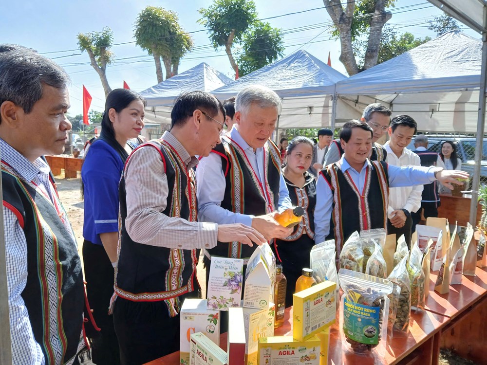 Phó Thủ tướng Thường trực Chính phủ Nguyễn Hòa Bình dự Ngày hội Đại đoàn kết tại Gia Lai - ảnh 1