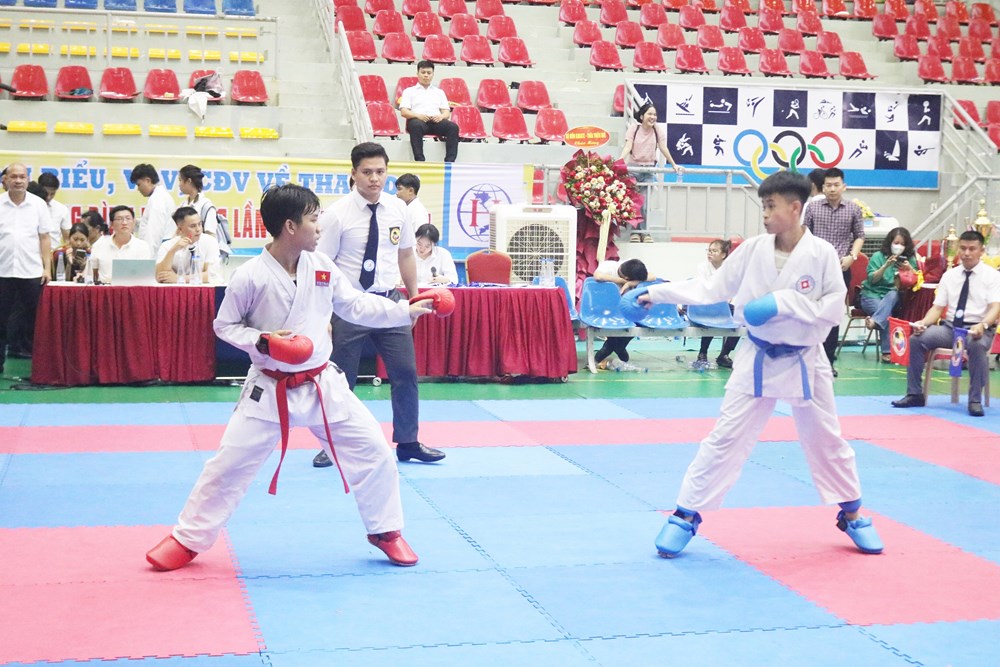 Tuyên Hoá nhất toàn đoàn giải Karate các CLB Quảng Bình mở rộng - ảnh 2