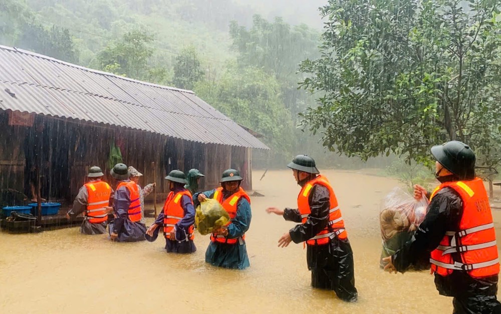 Nước lũ sông Kiến Giang lên nhanh, một người mất tích - ảnh 3