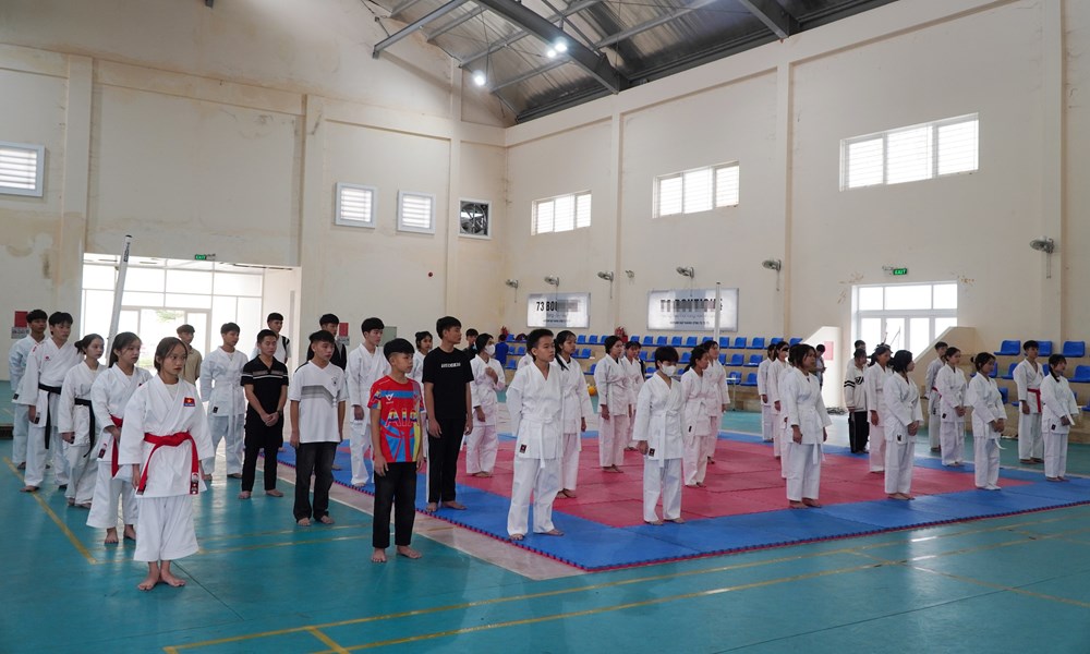 Lan toả phong trào tập luyện võ Karate trong trường học - ảnh 2