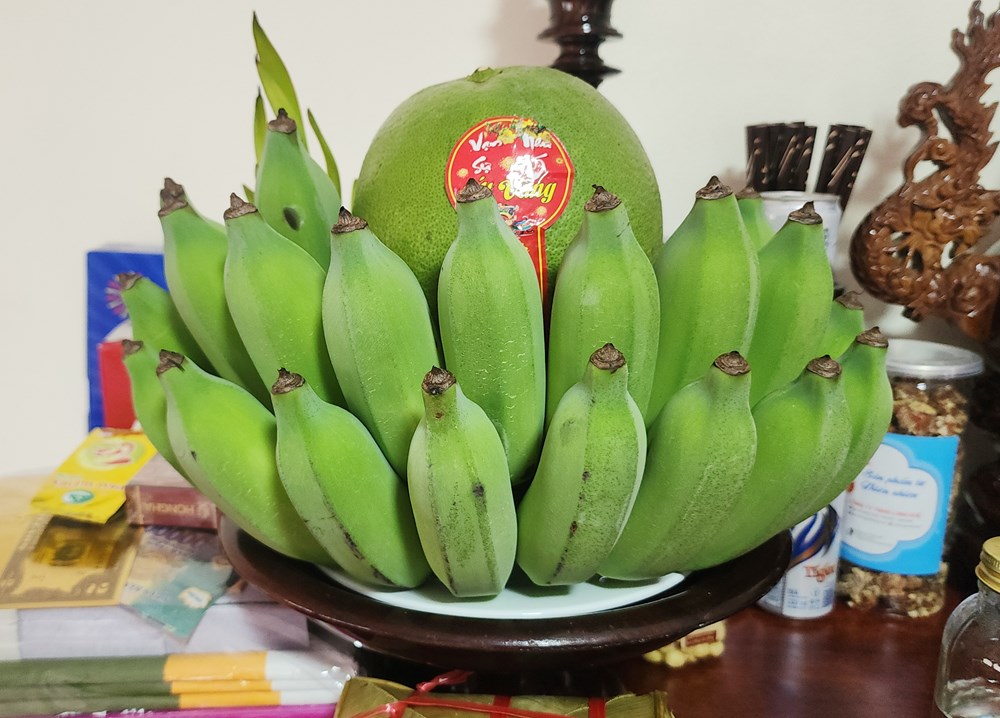 Nải chuối ngày Tết với ước vọng sum vầy… - ảnh 1