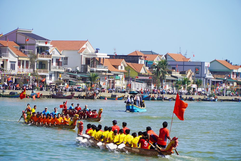 Hào hứng lễ hội đua thuyền trên sông Lý Hoà - ảnh 8