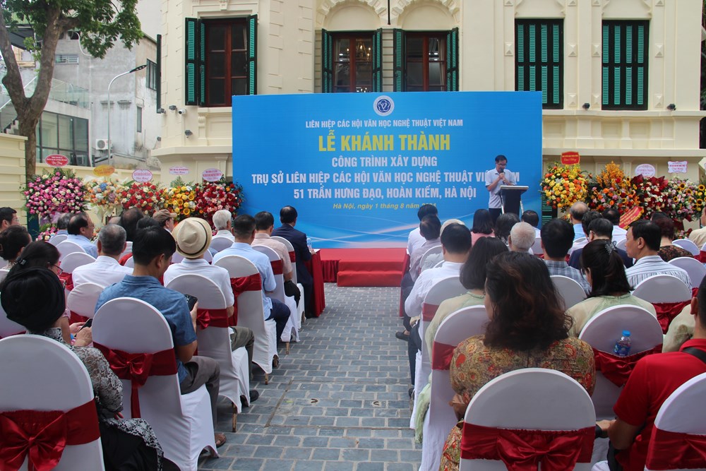 Khánh thành trụ sở Liên hiệp các Hội Văn học Nghệ thuật Việt Nam - ảnh 3