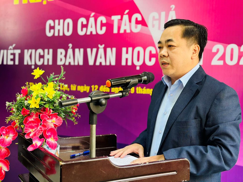 Khai mạc Trại sáng tác cho các tác giả viết kịch bản văn học năm 2024 - ảnh 2