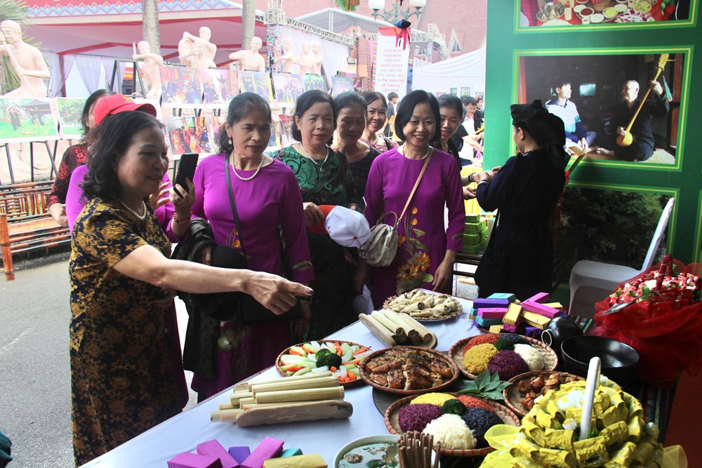 Hấp dẫn cuộc thi trưng bày, chế biến và giới thiệu văn hoá ẩm thực truyền thống các dân tộc Tày, Nùng, Thái - ảnh 7