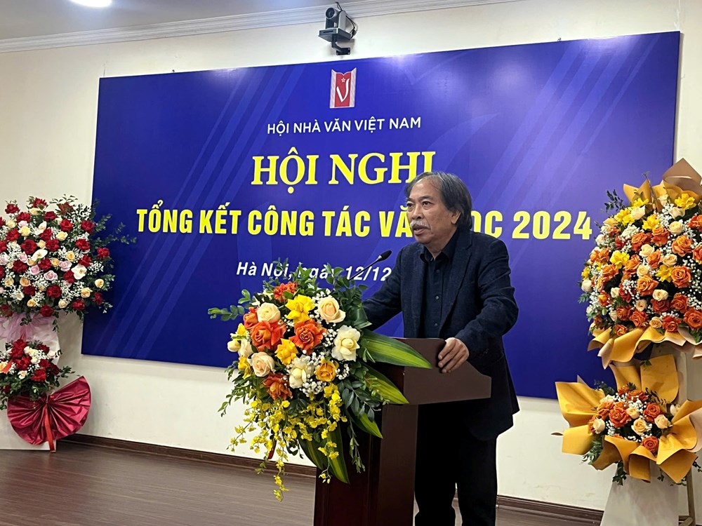 Hội Nhà văn Việt Nam tổng kết công tác văn học năm 2024 - ảnh 1