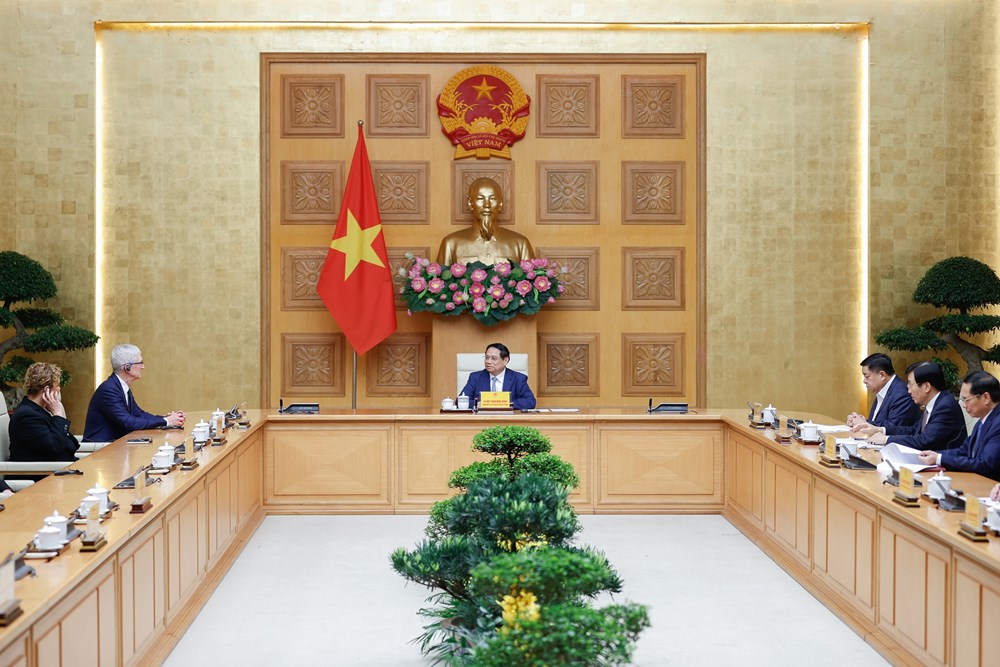 Thủ tướng đề nghị Apple hỗ trợ quốc tế hóa bản sắc, tinh hoa văn hóa Việt Nam - ảnh 2